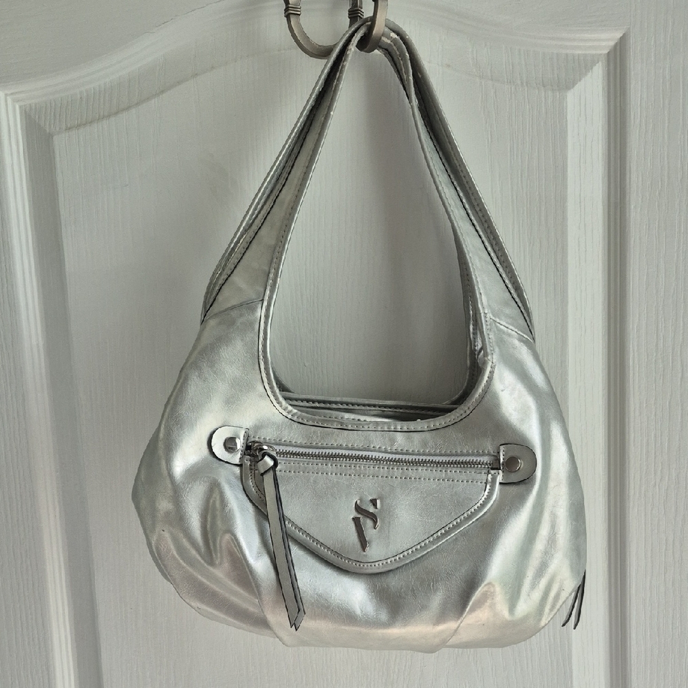 Vera Wang Silver Women's Shoulder Bag